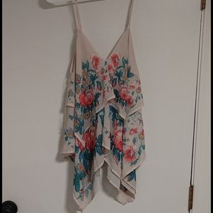 Floral tank top